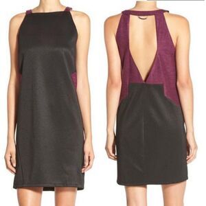 Whitney Eve Black Open Back Sleeveless Dress Medium NWT